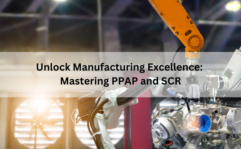Unlock Manufacturing Excellence Mastering PPAP and SCR